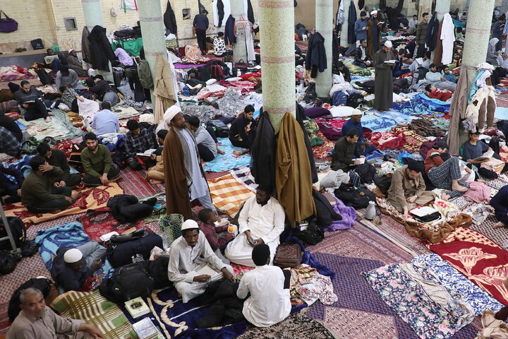 تصاویر/ آیین معنوی اعتکاف در مسجد امام حسن عسکری(ع) قم