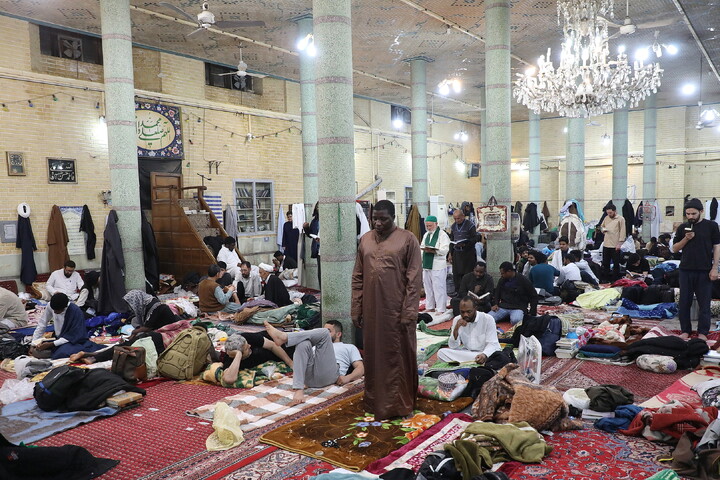 تصاویر/ آیین معنوی اعتکاف در مسجد امام حسن عسکری(ع) قم