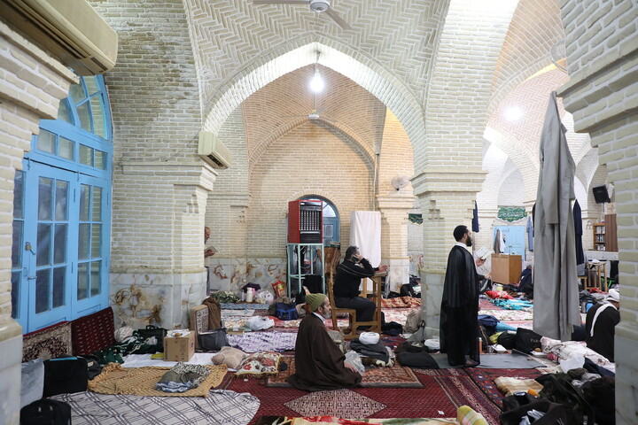 تصاویر/ آیین معنوی اعتکاف در مسجد امام حسن عسکری(ع) قم