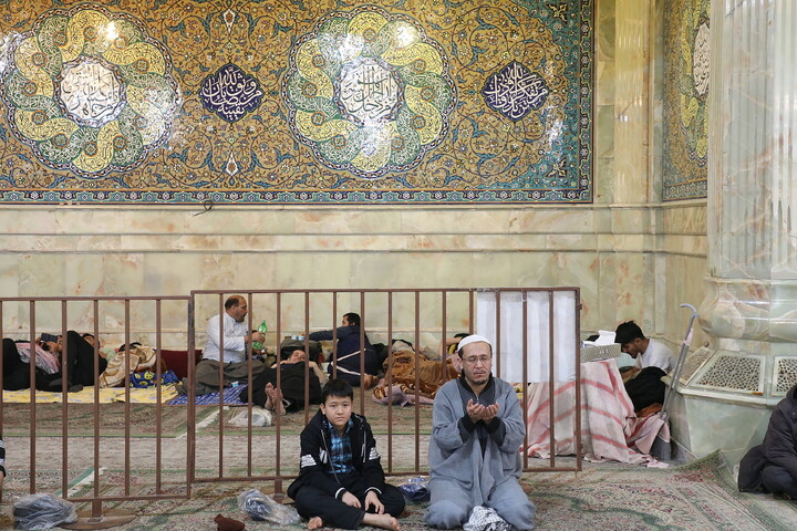 تصاویر/ آیین معنوی اعتکاف در مسجد امام حسن عسکری(ع) قم