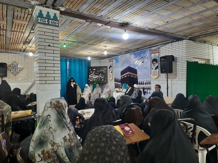 تصاویر/حضور نماینده ولی فقیه درمنطقه کاشان درجمع معتکفین کاشانی