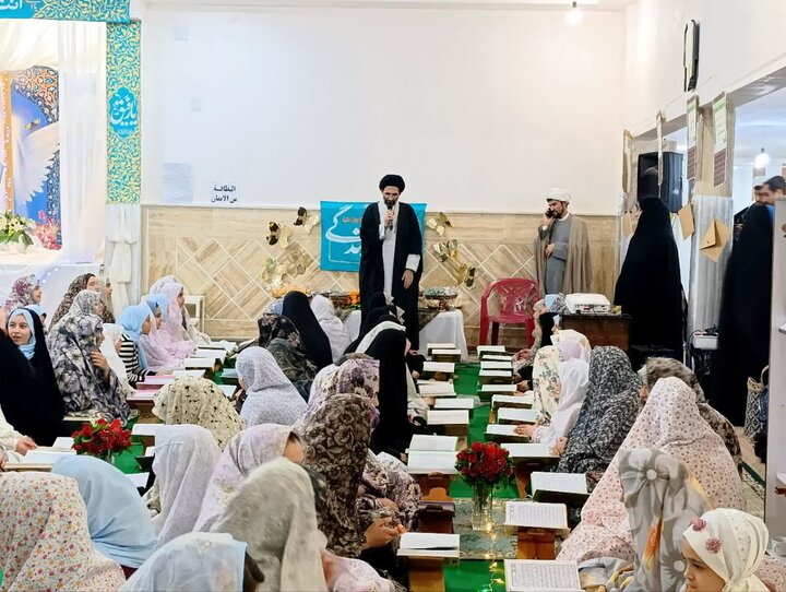 تصاویر/حضور نماینده ولی فقیه درمنطقه کاشان درجمع معتکفین کاشانی