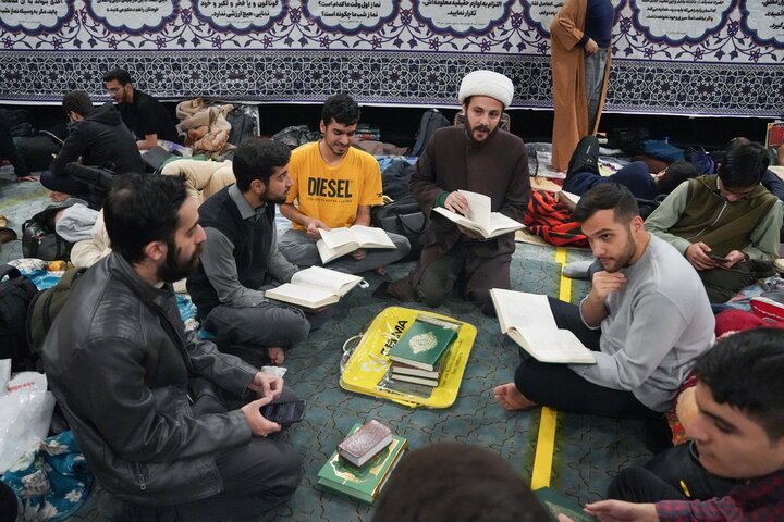 تصاویر/ اعتکاف دانشجویی در دانشگاه تهران