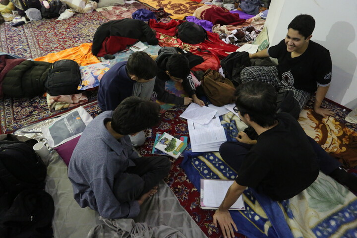 تصاویر/ برگزاری مراسم معنوی اعتکاف در مسجد جامع اصفهان‎