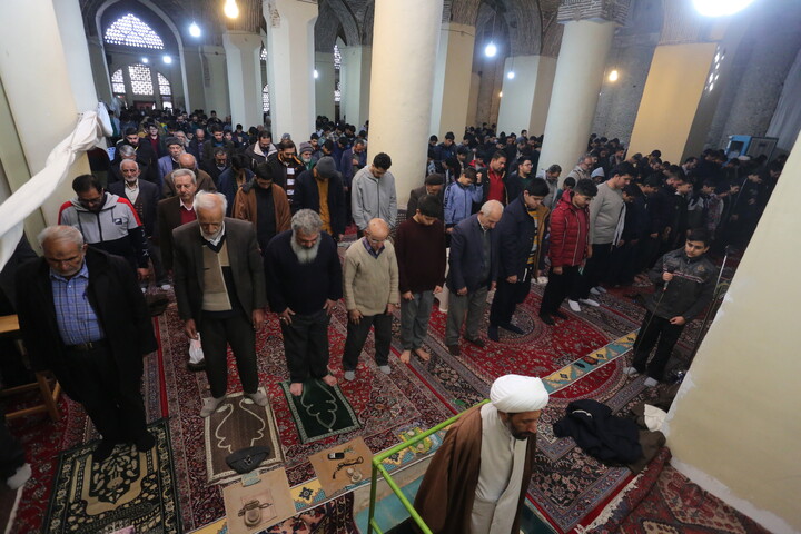 تصاویر/ برگزاری مراسم معنوی اعتکاف در مسجد جامع اصفهان‎