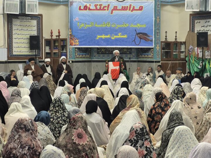 تصاویر/ دانش‌آموزان معتکف در پاکدشت