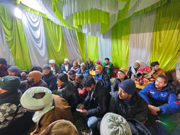 جشنِ مولودِ کعبہ کی مناسبت سے جمعیت العلماء اثنا عشریہ کرگل کے زیرِ اہتمام عظیم الشان محفلِ میلاد کا انعقاد