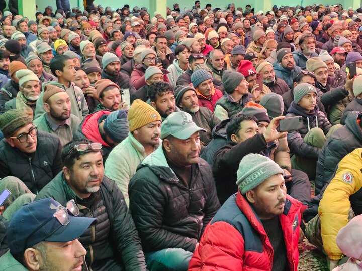 جشنِ مولودِ کعبہ کی مناسبت سے جمعیت العلماء اثنا عشریہ کرگل کے زیرِ اہتمام عظیم الشان محفلِ میلاد کا انعقاد