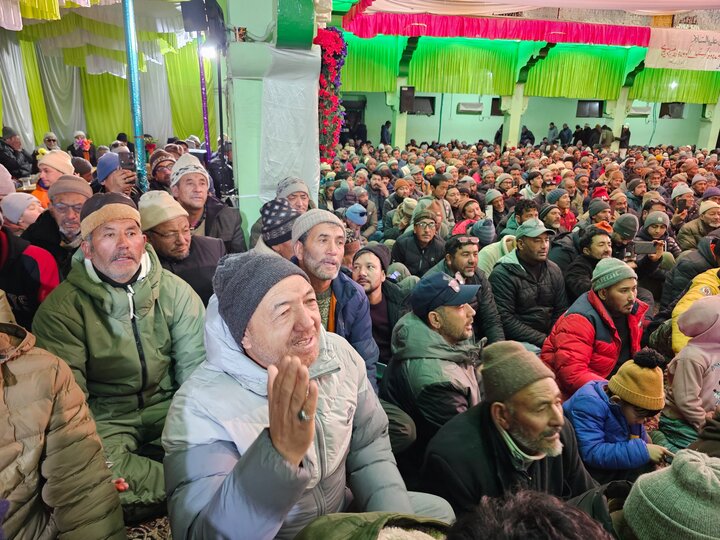جشنِ مولودِ کعبہ کی مناسبت سے جمعیت العلماء اثنا عشریہ کرگل کے زیرِ اہتمام عظیم الشان محفلِ میلاد کا انعقاد