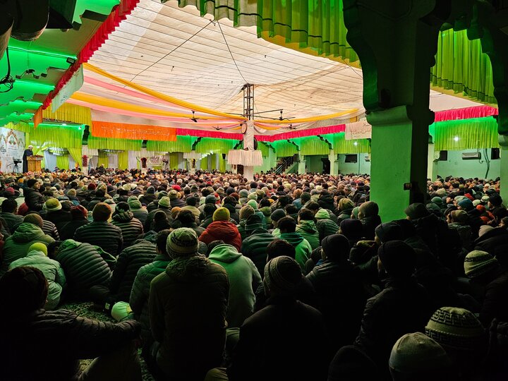 جشنِ مولودِ کعبہ کی مناسبت سے جمعیت العلماء اثنا عشریہ کرگل کے زیرِ اہتمام عظیم الشان محفلِ میلاد کا انعقاد