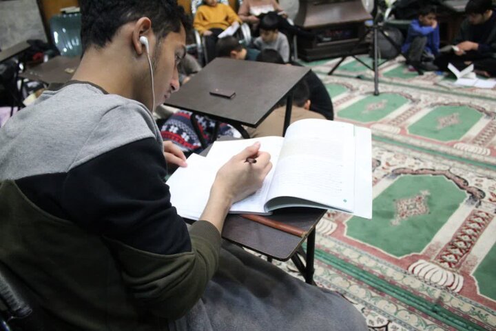 تصاویر/ مراسم اعتکاف در مسجد حضرت ولیعصر(عج)