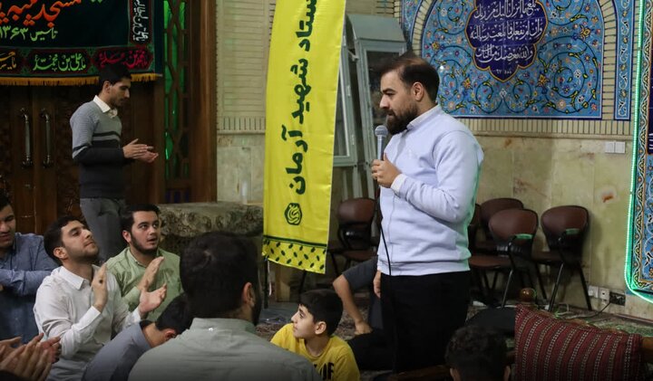 تصاویر/ مراسم معنوی اعتکاف در مسجد پنبه‌چی