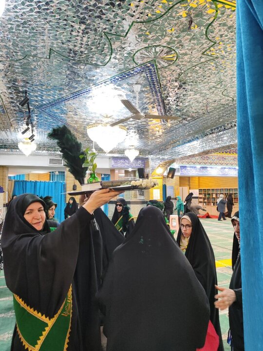 تصاویر/ مراسم اعتکاف در مسجد حضرت زینب(س)