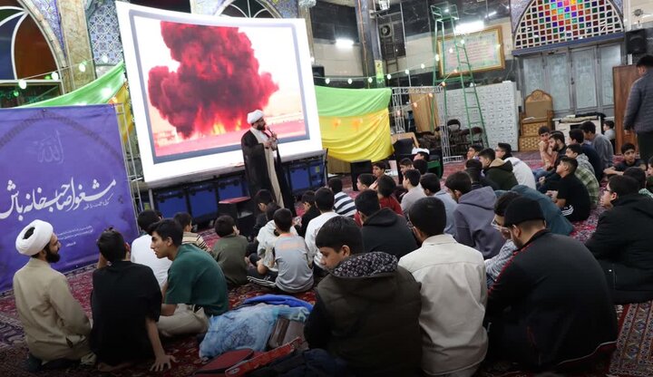 تصاویر/ آیین معنوی اعتکاف در مسجد جامع ونک