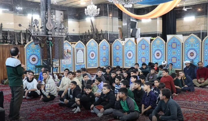 تصاویر/ آیین معنوی اعتکاف در مسجد جامع ونک