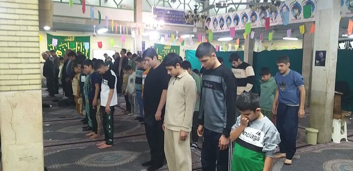 تصاویر/ مراسم اعتکاف در مسجد جامع محله مرانک
