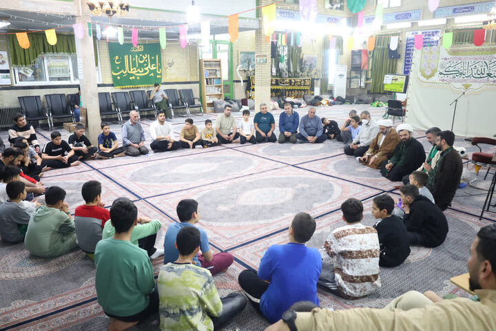 تصاویر/ مراسم اعتکاف در مسجد جامع محله مرانک