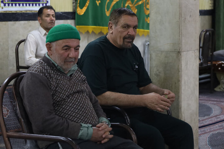 تصاویر/ مراسم اعتکاف در مسجد جامع محله مرانک