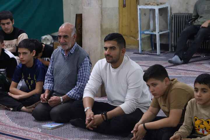 تصاویر/ مراسم اعتکاف در مسجد جامع محله مرانک