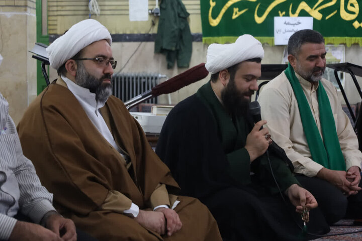 تصاویر/ مراسم اعتکاف در مسجد جامع محله مرانک