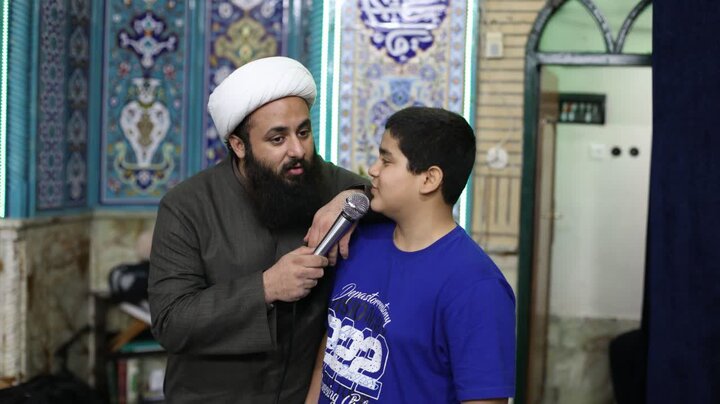 تصاویر/ حضور امام جمعه باقرشهر و کهریزک در جمع معتکفین