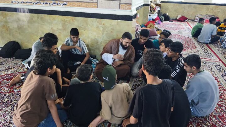 تصاویر/ مراسم اعتکاف در شهرستان بندرلنگه