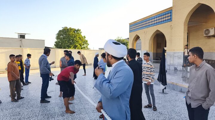 تصاویر/ مراسم اعتکاف در شهرستان بندرلنگه