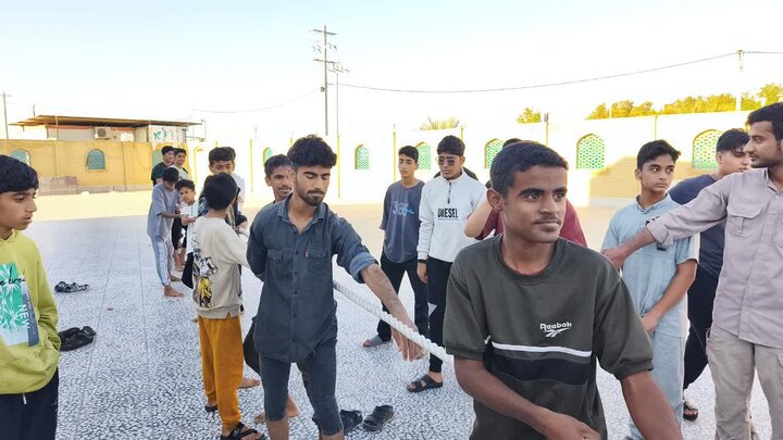 تصاویر/ مراسم اعتکاف در شهرستان بندرلنگه