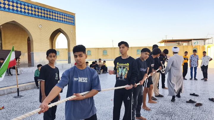 تصاویر/ مراسم اعتکاف در شهرستان بندرلنگه