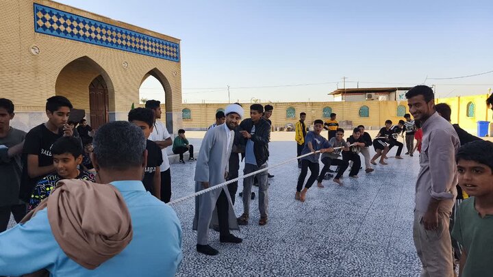 تصاویر/ مراسم اعتکاف در شهرستان بندرلنگه