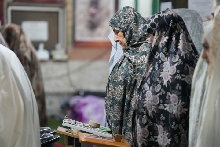 برگزاری اعتکاف بانوان درمسجد صدیقه الزهرا (س)  شهرستان فردیس