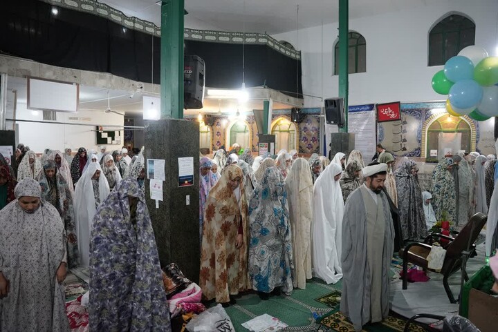 برگزاری اعتکاف بانوان درمسجد صدیقه الزهرا (س)  شهرستان فردیس