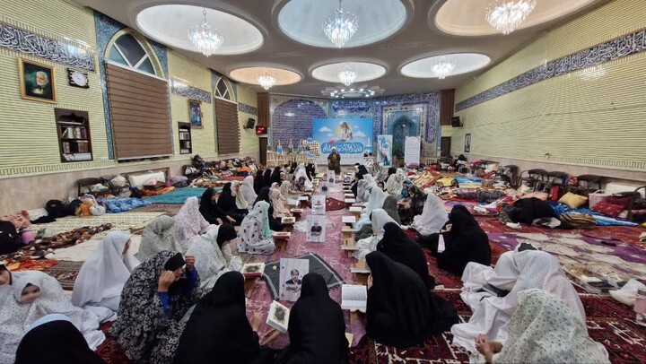 تصاویر / مراسم اعتکاف در شهرستان اهر