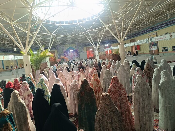 تصاویر / مراسم اعتکاف در شهرستان آذرشهر