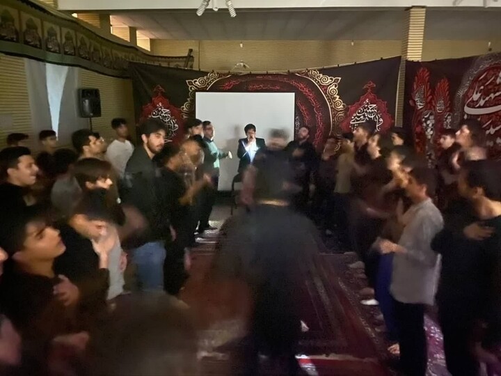 مراسم اعتکاف دانش آموزی پسرانه در مرند