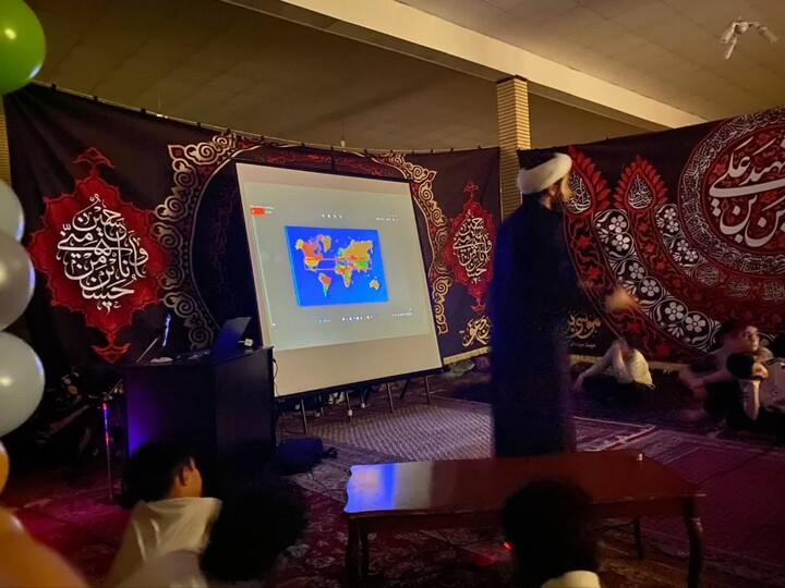 مراسم اعتکاف دانش آموزی پسرانه در مرند