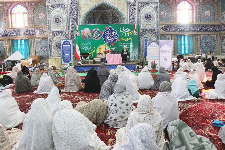 تصاویر / مراسم اعتکاف در شهرستان جلفا