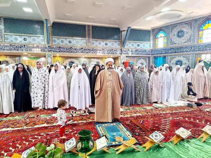 تصاویر / مراسم اعتکاف در شهرستان جلفا