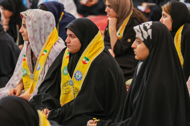 تصاویر/ حضور امام جمعه تبریز در معتکفین تبریزی