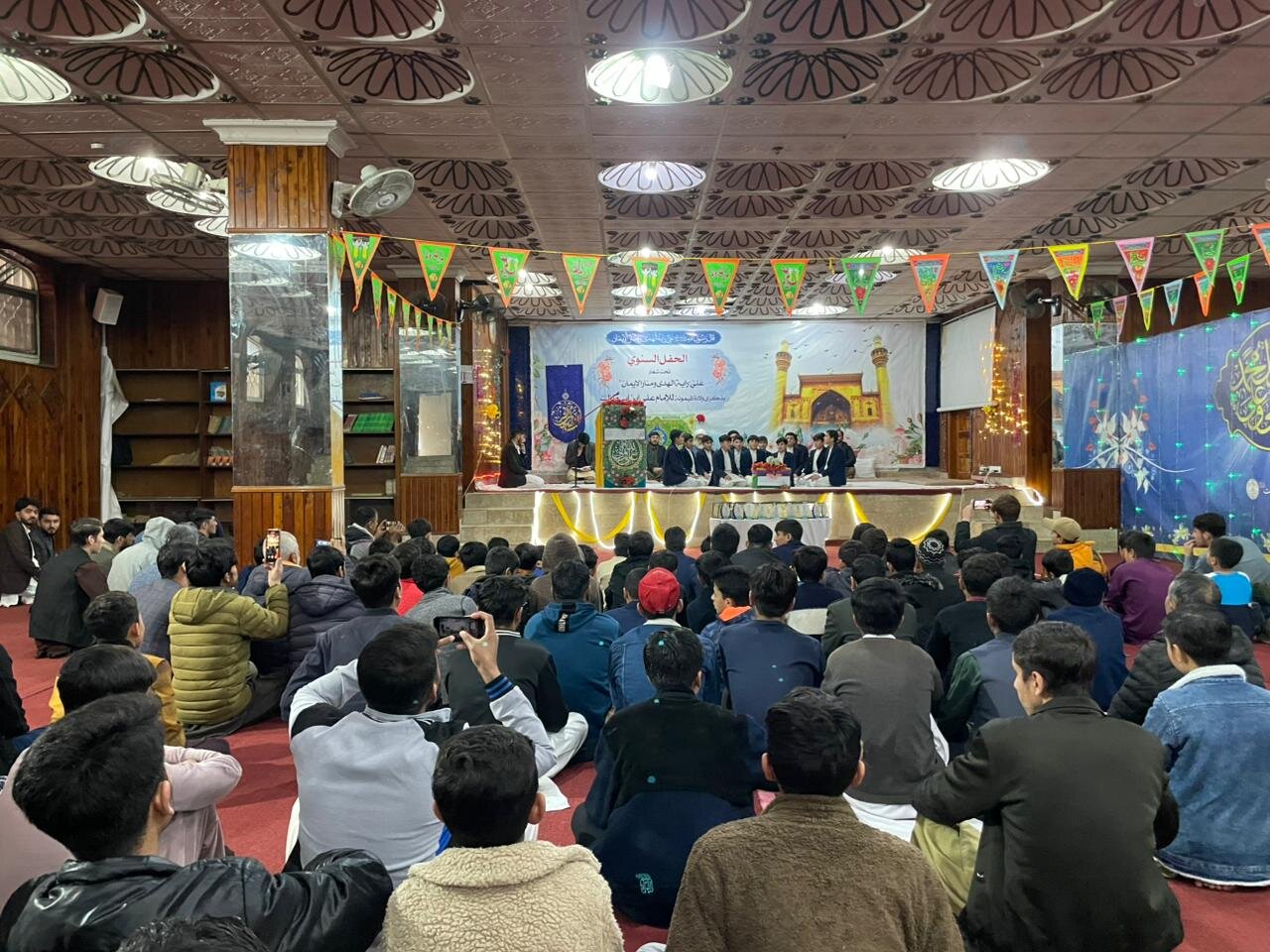 انجمنِ طلاب بلتستانیہ کے تحت جامعہ اہل البیت میں جشنِ مولود کعبہ و نو منتخب صدر کی تقریب حلف برداری