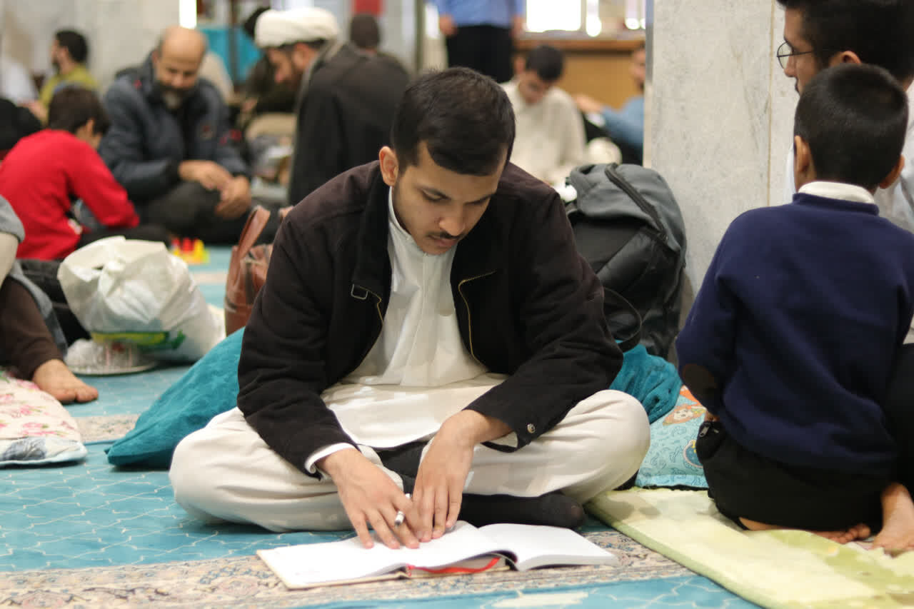 اعتکاف «سنگر سلوک»