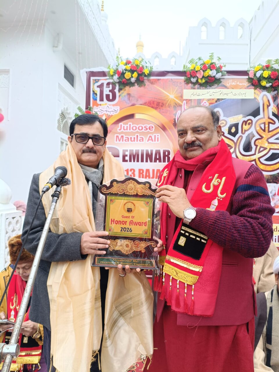 برگزاری راهپیمایی باشکوه ولادت امیرالمؤمنین(ع) در شهر بنارس هند