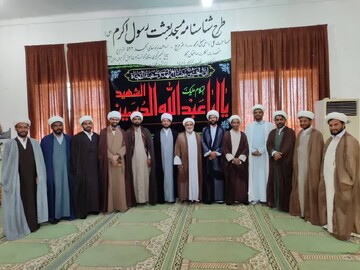 برگزاری نشست معاون تبلیغ حوزه علمیه هرمزگان با مبلغین منطقه جغین