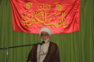 تصاویر/ مراسم وفات حضرت زینب (س) در میان معتکفین مسجد امام حسن (ع) کامیاران