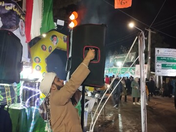 تصاویر/ پایان فعالیت موکب طلاب سطح عالی کرمان در گلزار شهدای کرمان