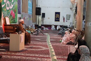 تصاویر/ حضور امام جمعه اسلامشهر در جمع معتکفین