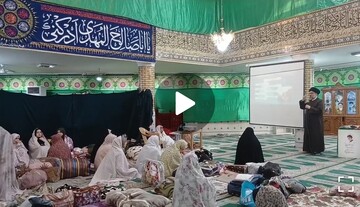 فیلم| اعتکاف های موضوع محوری در اصفهان