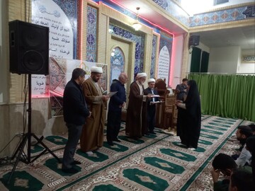 تصاویر/ برگزاری مراسم چهلچراغ آیه ها در مسجد امام حسن مجتبی(ع) کامیاران