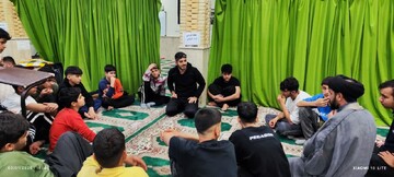 تصاویر/ برگزاری حلقه‌های جهاد تبیین و آزاداندیشی در مسجد امام حسن مجتبی (ع) کامیاران