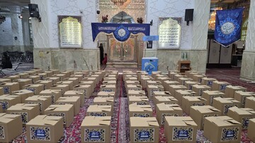 توزیع ۱۱۰ بسته معیشتی در بین نیازمندان تهرانی